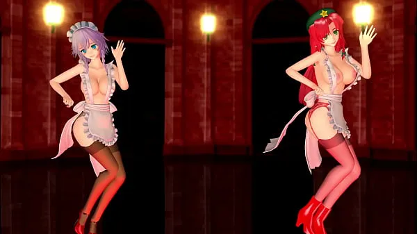 dança hentai super touhou clipes legais