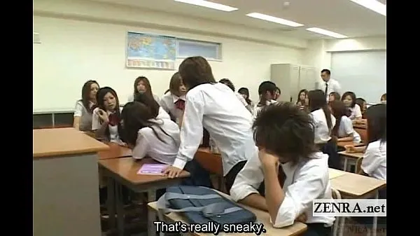 Hot Japanese stripped by classmates cool Clips