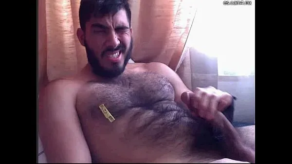 Clip nóng Cineabhot: Mexican muscular wolf cum on face Jackal cums on his face and beard mát mẻ