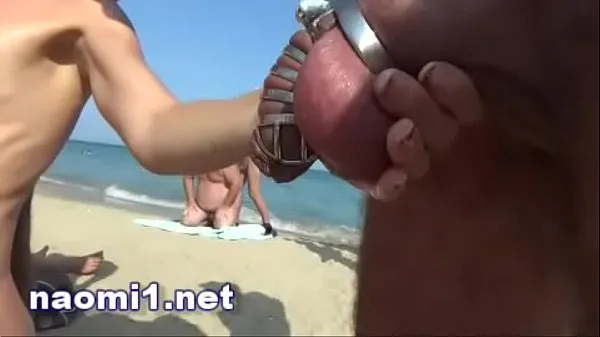 Heiße pisse und multi cum auf einem swinger beach cap d'agdecoole Clips