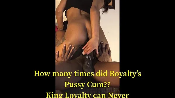 Hot Blac Creamy Pussy 'ROYALTY' LUVZ TO B NASTY WITH LOYALTY cool Clips