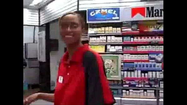 Hot Quickie Mart Blowjob and swallows cool Clips