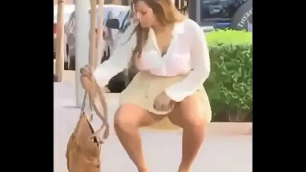Hot No panties on the street cool Clips