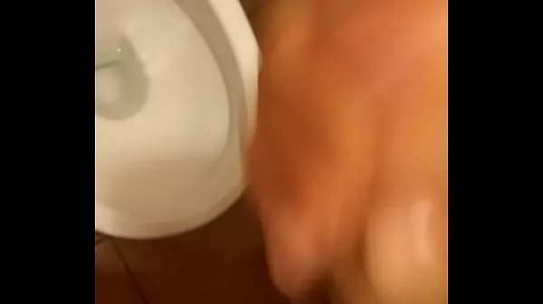 Cumshot in public toilet clips sympas