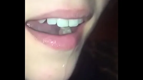 Hot milk in the mouth cool Clips