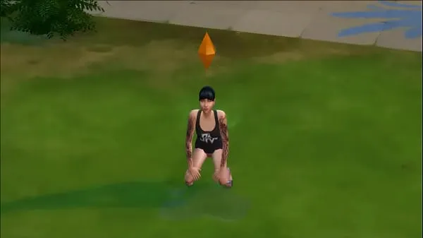 SimS 4] - Blackhead Girl Pee clipes legais