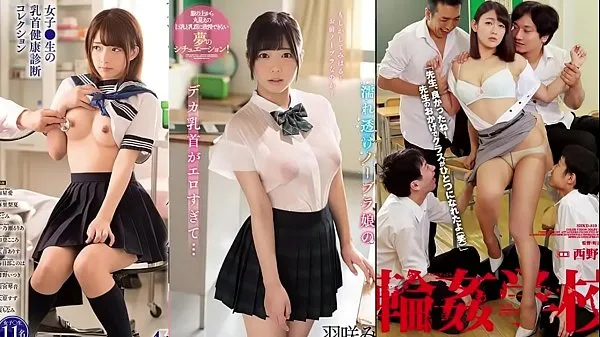 Hot Jav teen two girls and one boy cool Clips