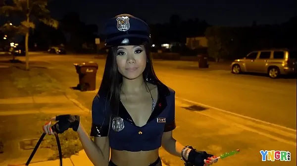 Hot YNGR - Asian Teen Vina Sky Fucked On Halloween cool Clips