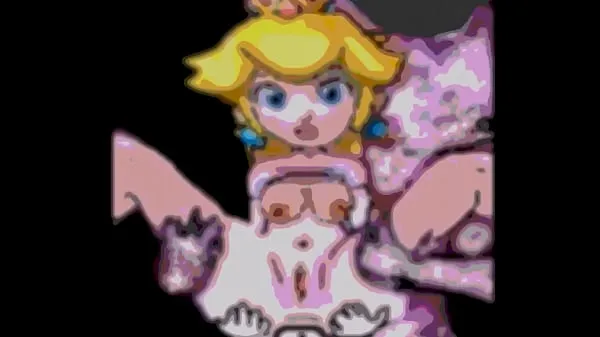 peach qui se fait écrabouiller par le HOOPER clips sympas