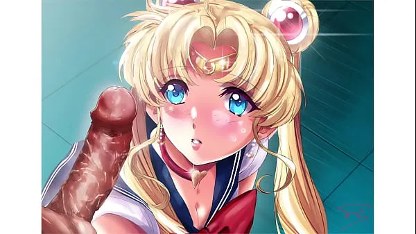 Clips Hentai] Sailor Moon recibe una gran cantidad de semen en su cara interesantes