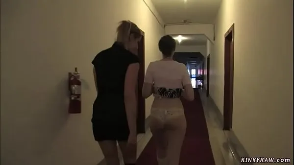 Sıcak Lesbian hard ass caned in basement harika Klipler