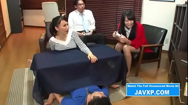 Hot JAV S. Fucking Mom under Table on Game Night cool Clips