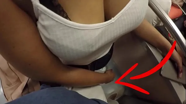 热门 Unknown Blonde Milf with Big Tits Started Touching My Dick in Subway ! That's called Clothed Sex 酷剪辑