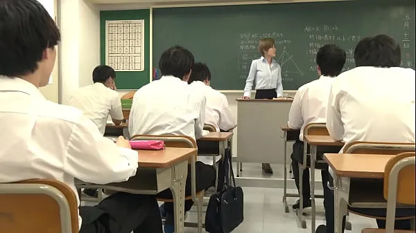 L'enseignante mariée Mio Kimishima qui se mouille 10 fois dans un cours de sperme qui ne peut pas faire de voix clips sympas