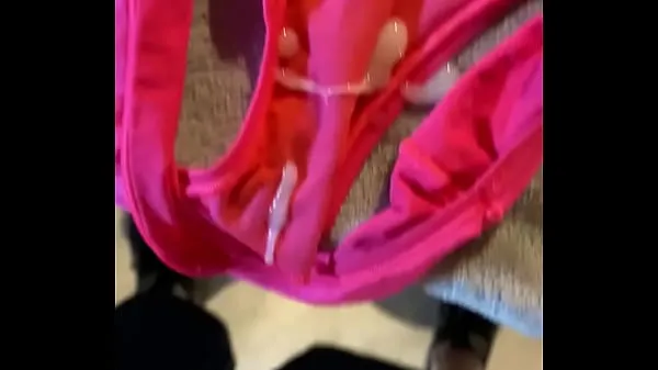 Hot Cumming on used panties from neighbors cool Clips