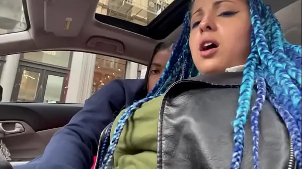 Hot Squirting in NYC traffic !! Zaddy2x cool Clips