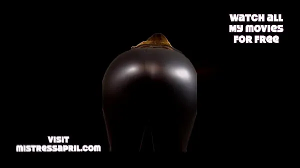 热门 Dominatrix Mistress April - Cum on my latex leggings 酷剪辑