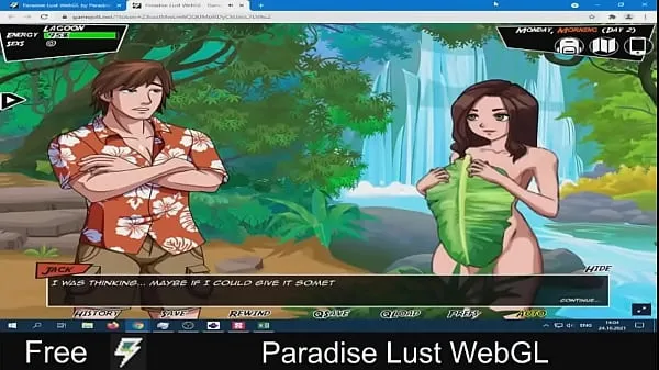 Горячие Paradise Lust WebGL квест визуальный роман крутые клипы