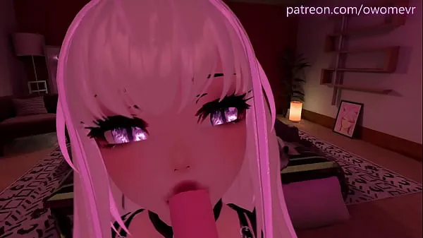 हॉट Beautiful POV Blowjob in VRchat - with Lewd Moaning and ASMR Noises [VRchat Erp, 3D Hentai शानदार क्लिप्स