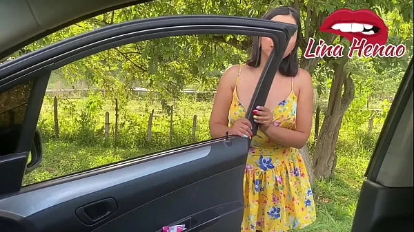 Eu ando no carro de um estranho e nós fodemos muito na estrada clipes legais