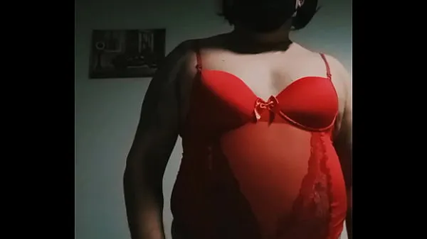 Crossdresser bbw lingerie clipes legais