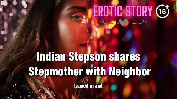 Indian Stepson partage sa belle-mère avec son voisin clips sympas