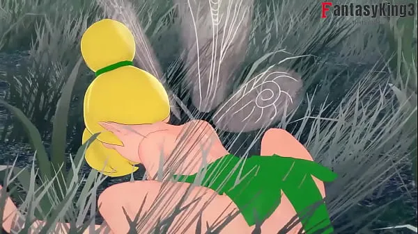 Hot Tinker Bell grows up and I take the opportunity to fuck while another fairy watches | free version seje klip