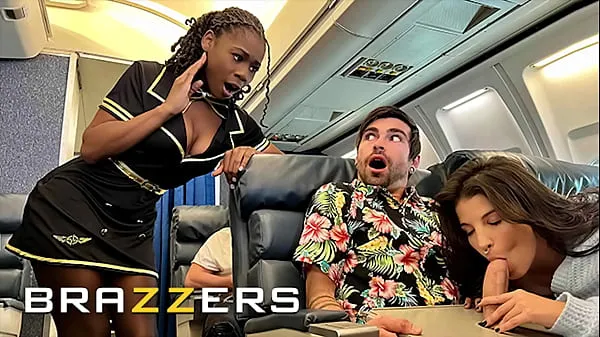 Hot Lucky Gets Fucked With Flight Attendant Hazel Grace In Private When LaSirena69 Comes & Joins For A Hot 3some - BRAZZERS cool Clips