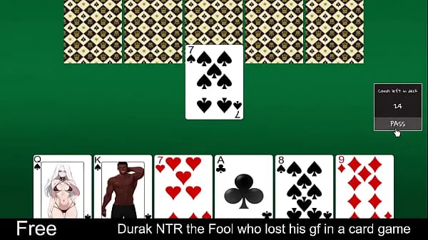 Clip nóng Durak NTR: the Fool who lost his gf in a card game mát mẻ