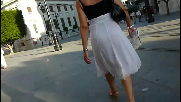 Žhavé transparent skirt skvělé klipy